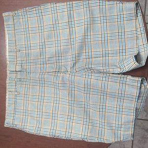 Vintage men's plaid shorts
